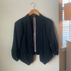 Mini Blazer with scrunch sleeves